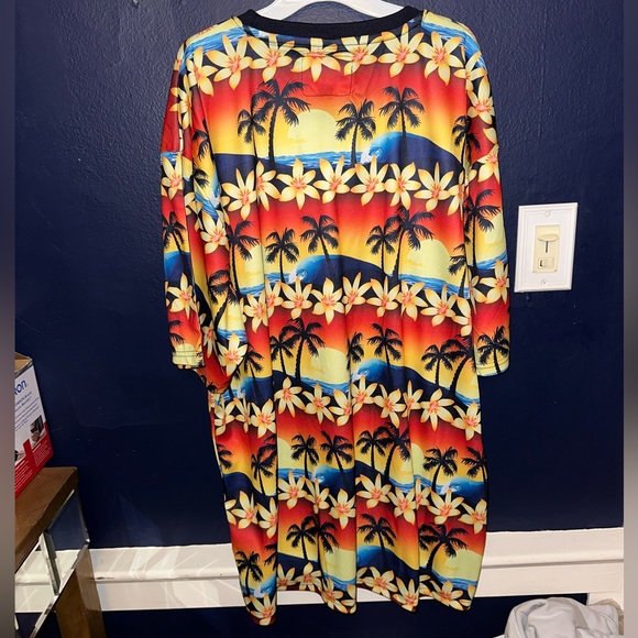 NWT Mens good vibes shirt size 4x - Picture 2 of 4